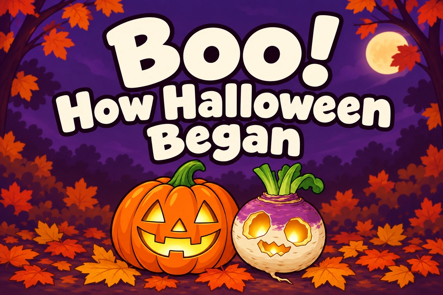 Cover of Boo! How Halloween Began