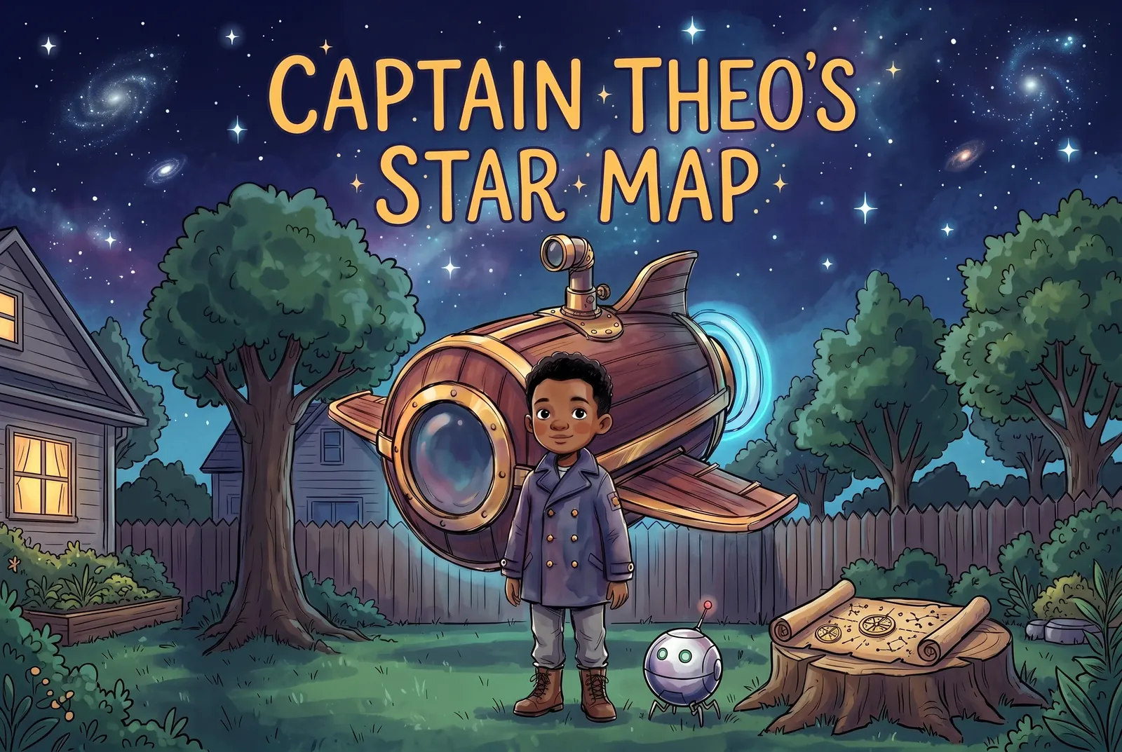 Cover of Captain Theo's Star Map