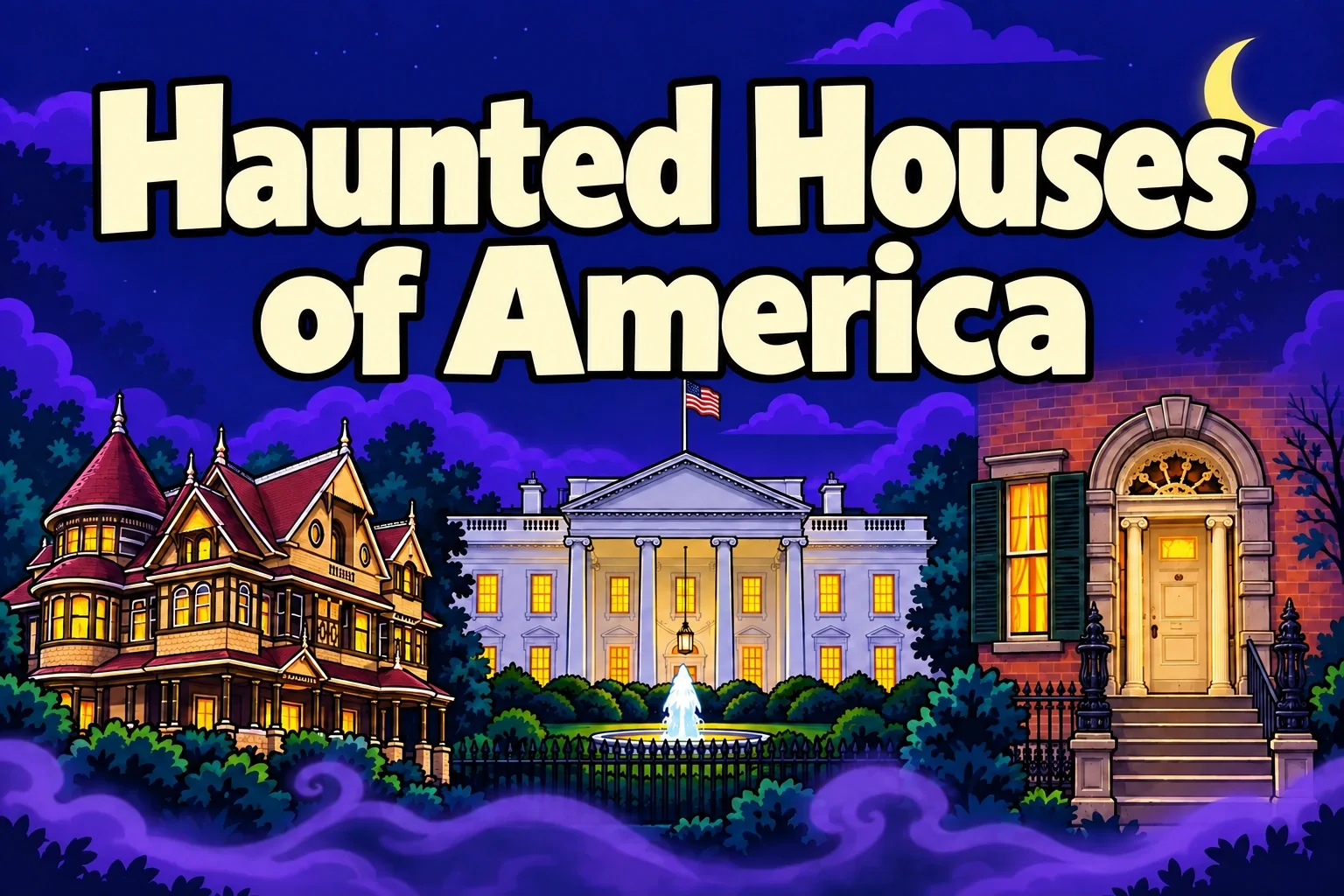 Cover of Haunted Houses of America