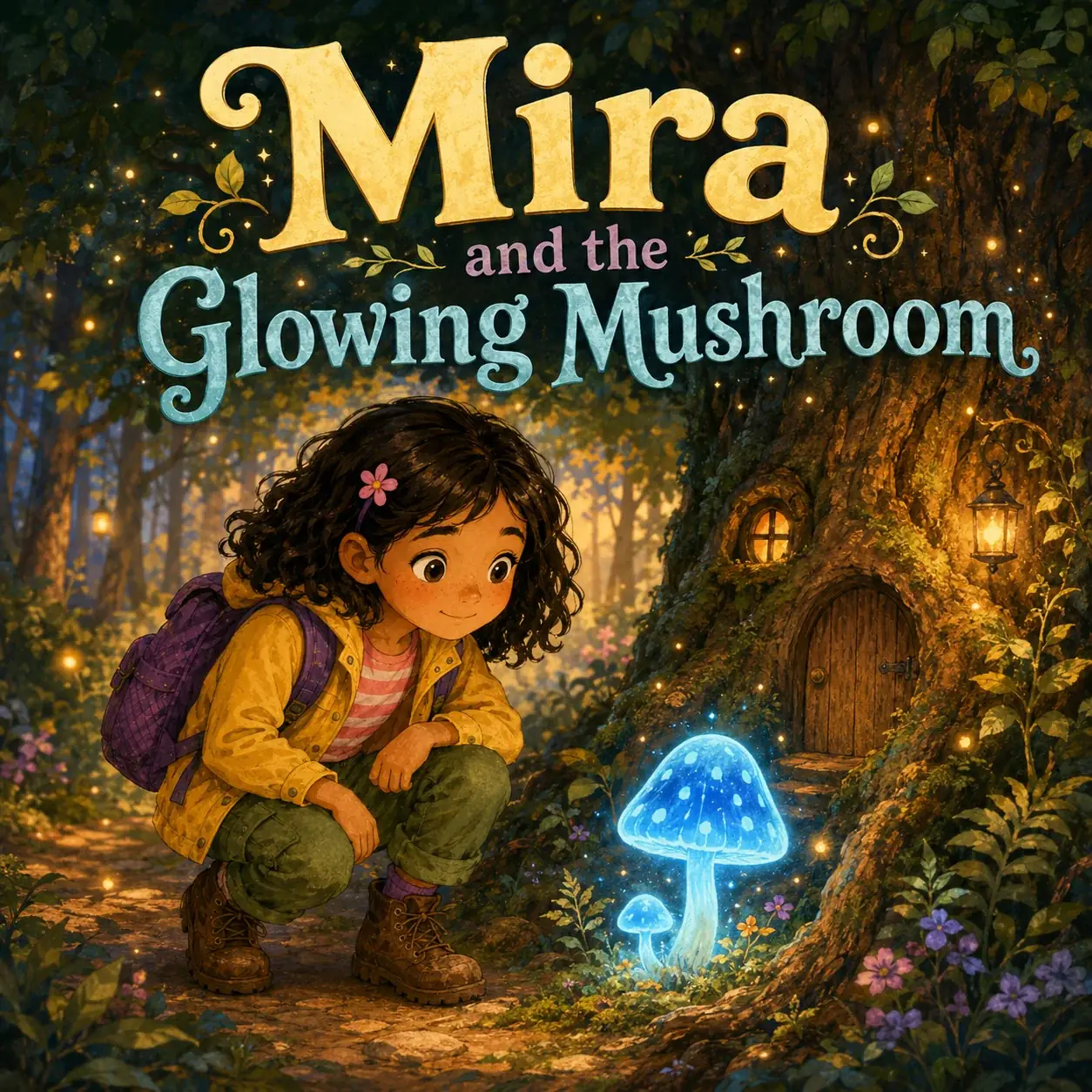Cover of Mira and the Glowing Mushroom