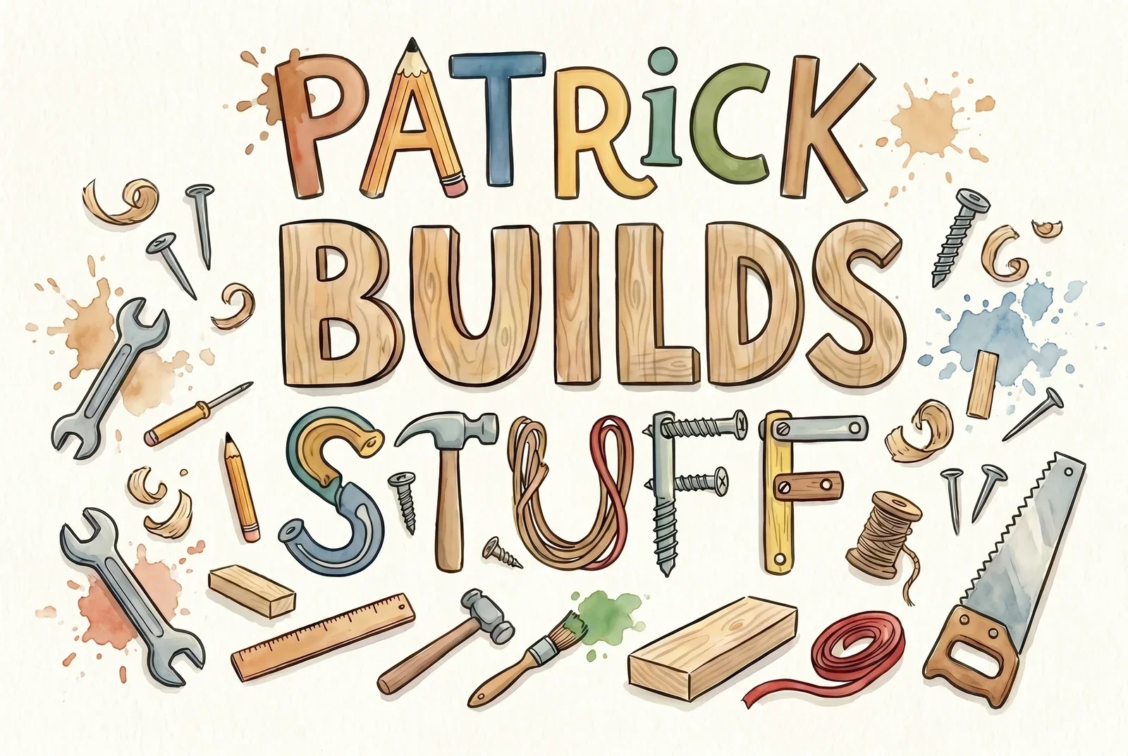 Cover of Patrick Builds Stuff