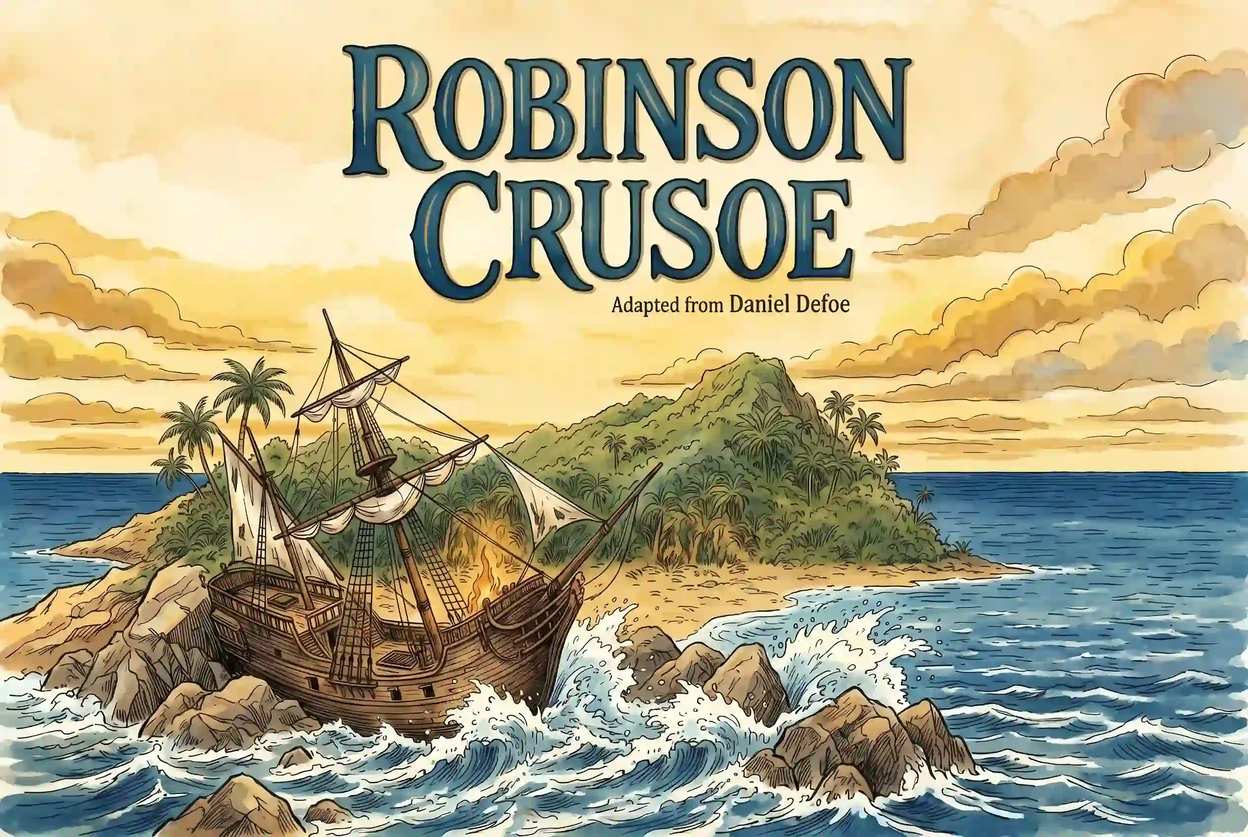 Cover of Robinson Crusoe