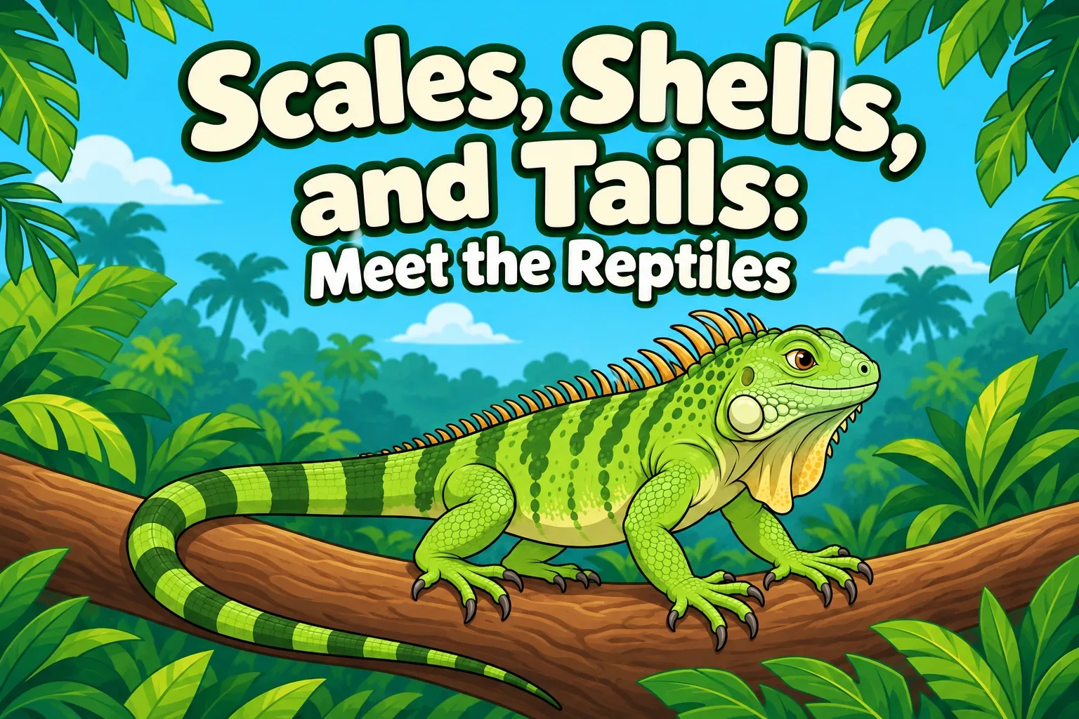 Cover of Scales, Shells, and Tails: Meet the Reptiles