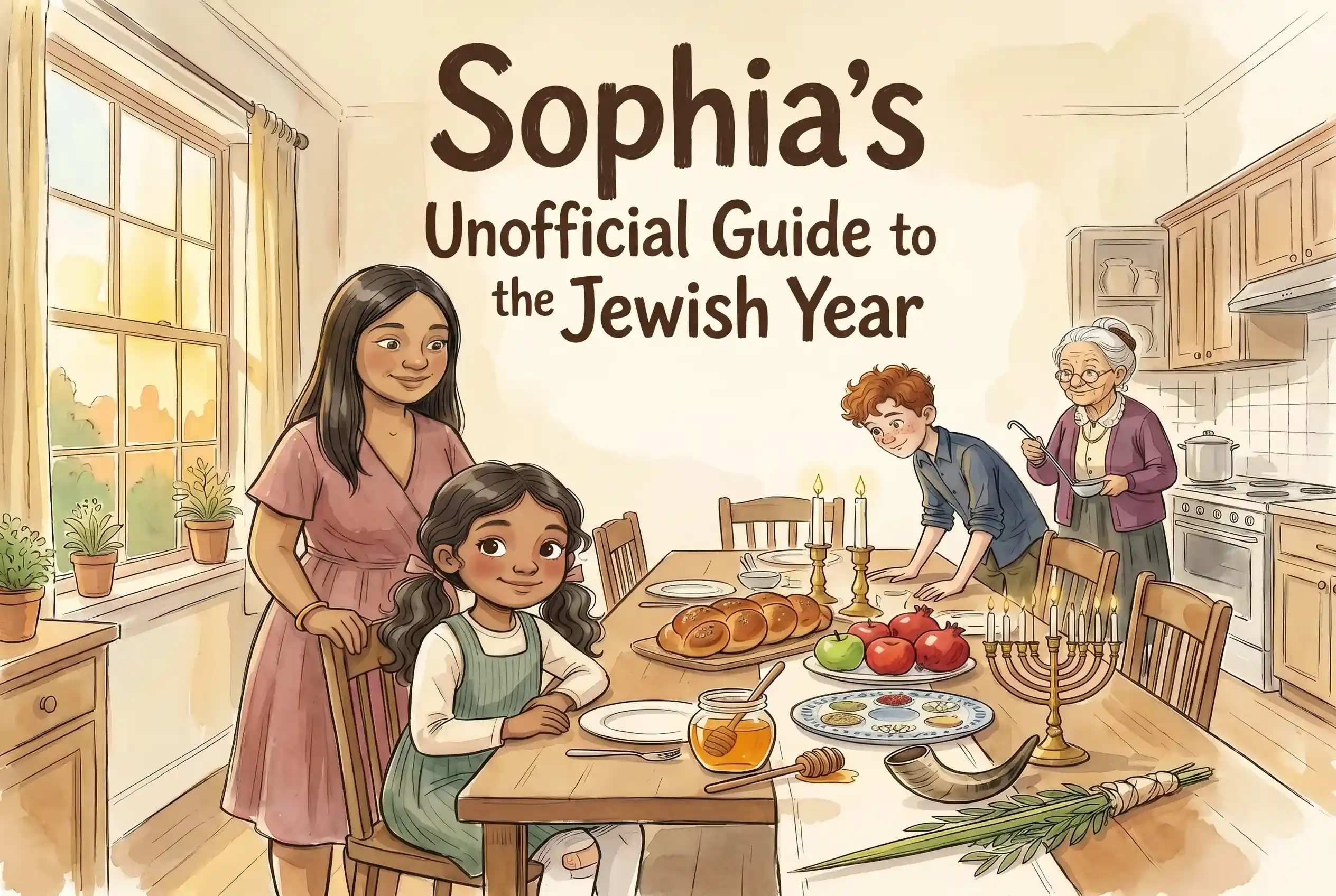 Cover of Sophia's Unofficial Guide to the Jewish Year