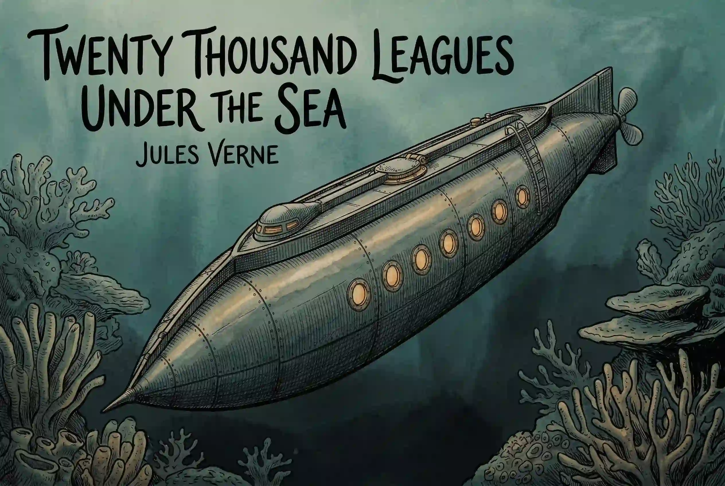 Cover of Twenty Thousand Leagues Under the Sea