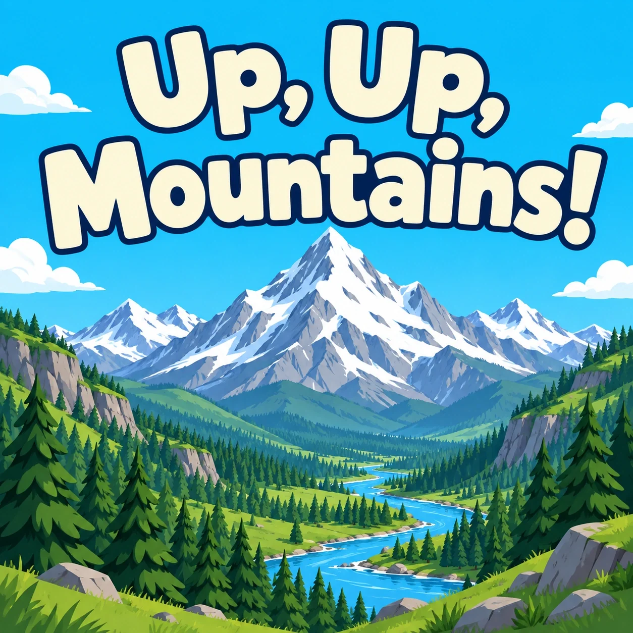Cover of Up, Up, Mountains!