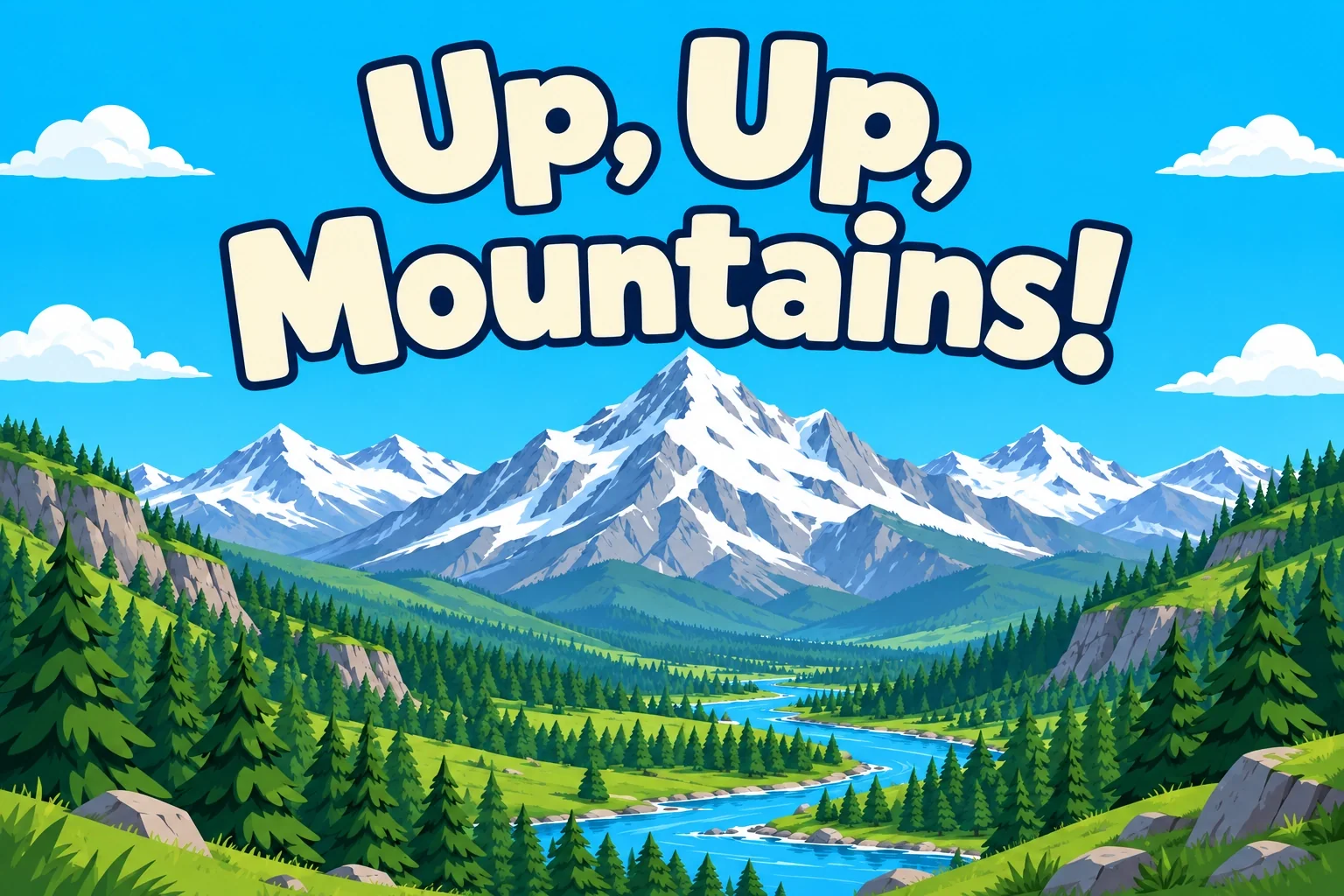 Cover of Up, Up, Mountains!