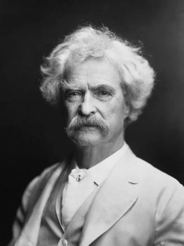 Portrait of Mark Twain